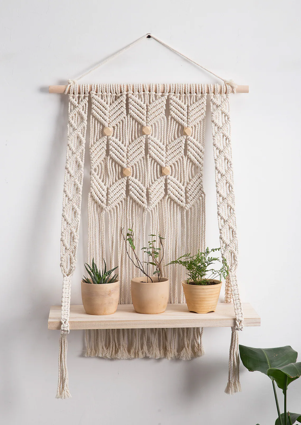 Macrame Hanging Shelf