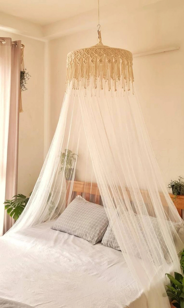 Macrame Canopy -  TULLY II Chandelier